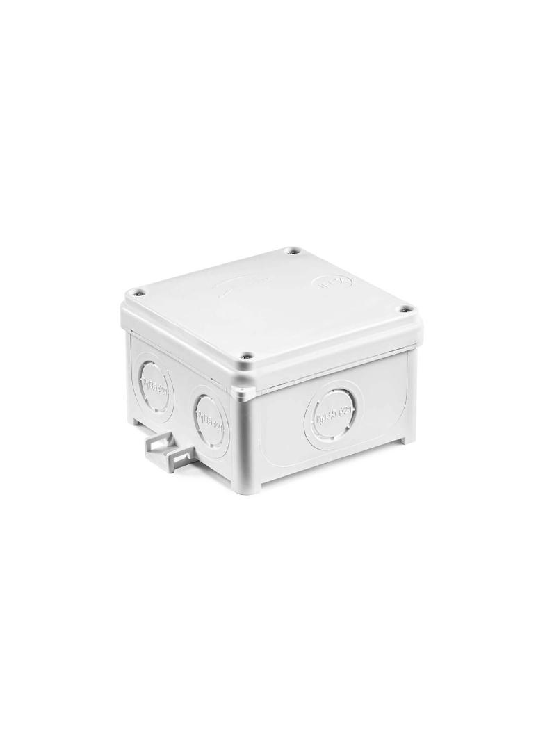 N80x80S Puszka instalacyjna naścienna 80x80x47mm biały  SIMET