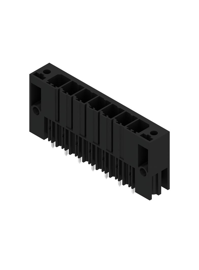 SV 7.62HP/07/180SF 3.5SN BK BX Wtyki PCB (złącza płyty), 7.62 mm, Liczba biegunów: 7, kąt odejścia: 180° /24szt./ 1930870000 WEIDMÜLLER