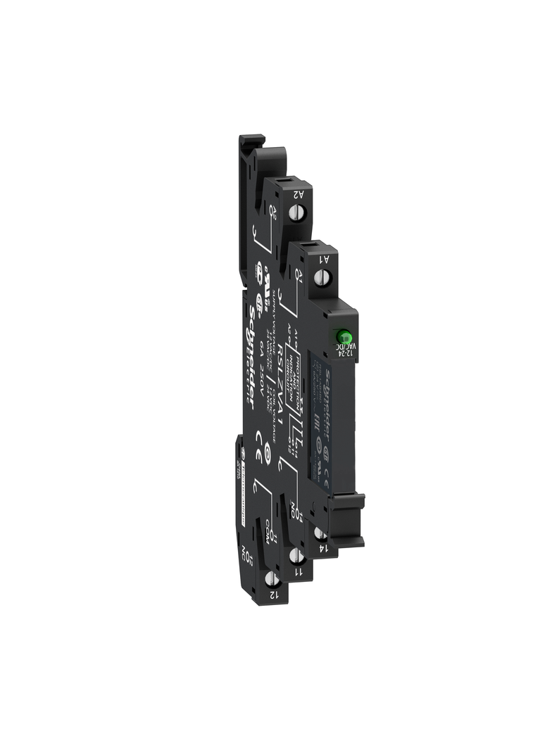 Zelio Relay Przekaźnik interfejsowy z LED 48V DC 6A 1 styk C/O RSL1PVEU Schneider