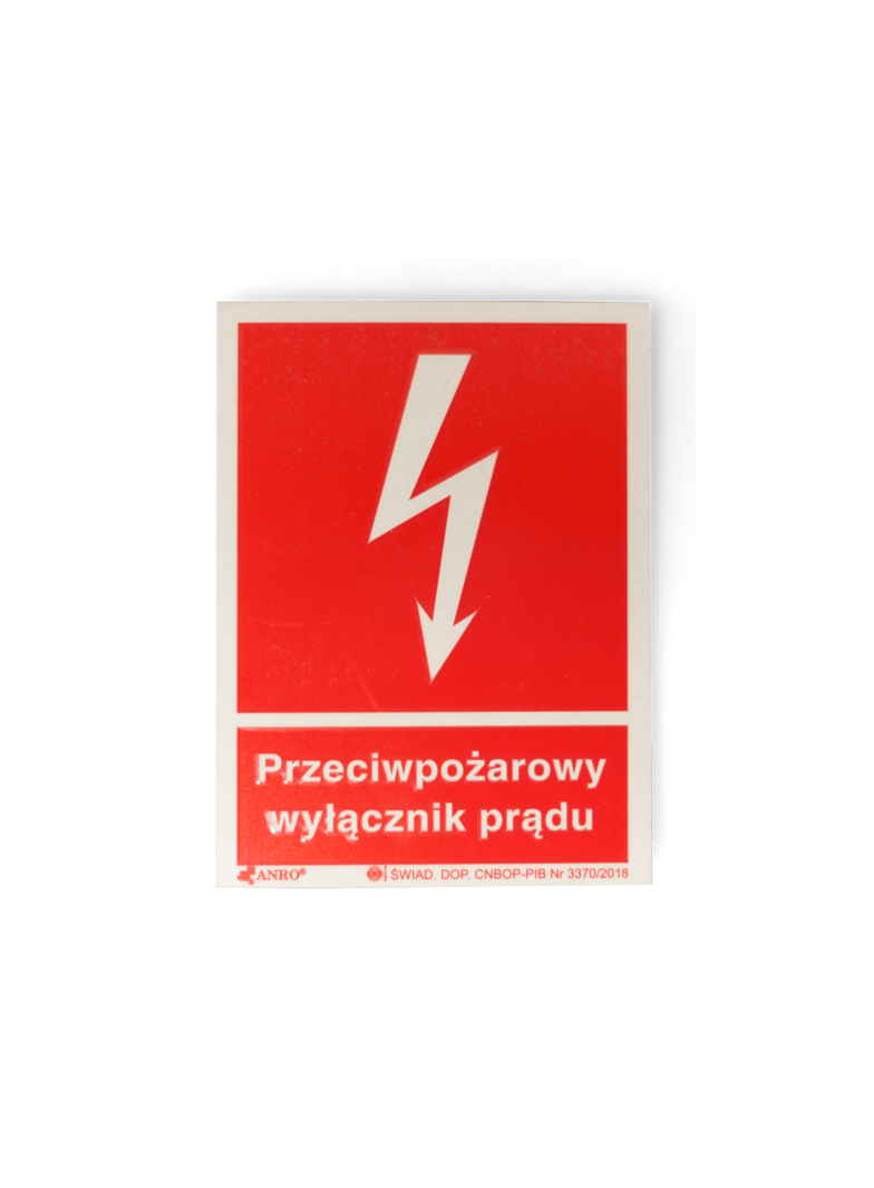 Ręczny przycisk ppoż wyłącznika prądu PWP 2Z 2LED zielony/czerwony 230V CNBOP SPAMEL