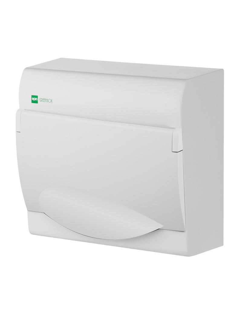 Rozdzielnica GREEN BOX n/t 8-modułem IP40 szyba biała 2352-00 EP Nasielsk