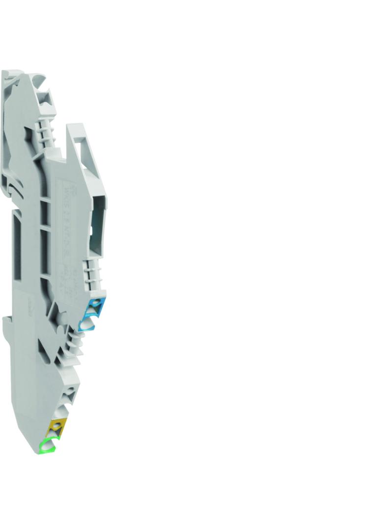 Samozacisk piętrowy potrójny Ph/N/PE do szyn zbiorczych 10x3mm 2,5mm2 KYA02I3 HAGER