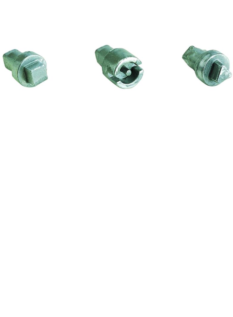FK Zamek wkładka kwadrat 6x6mm FZ517 HAGER