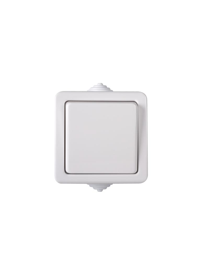 TEKNO Łącznik zwierny 051021102 250V biały IP54 33498 KANLUX