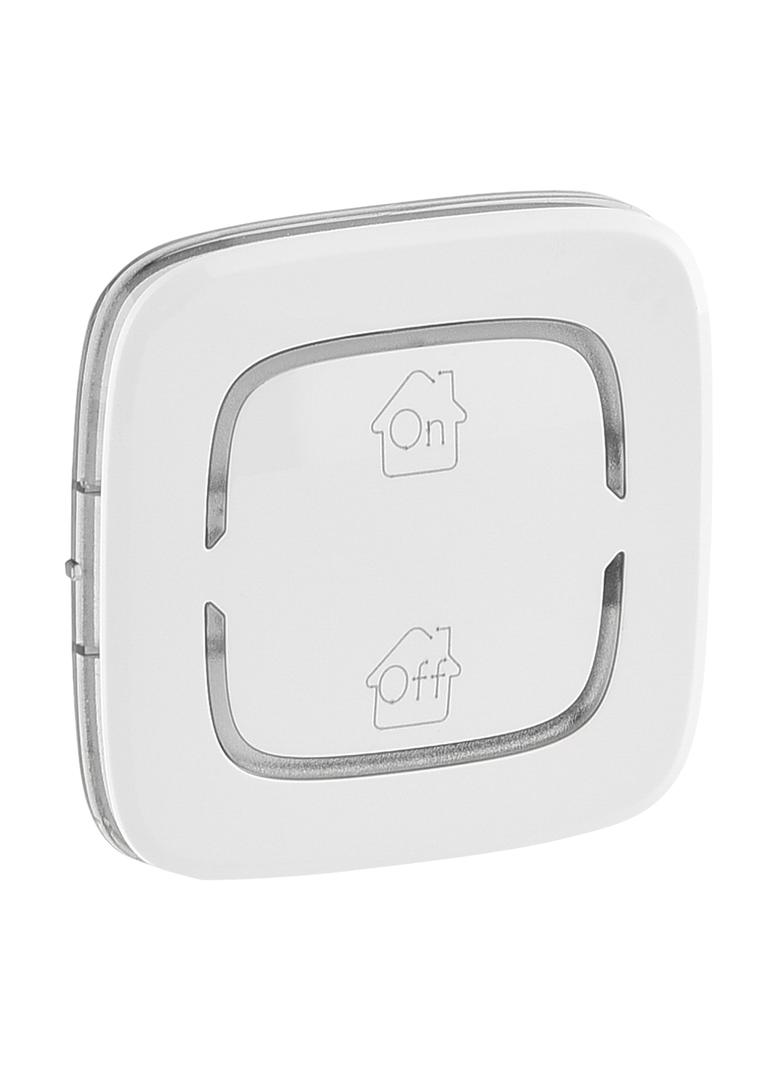 MY HOME VALENA ALLURE - KLAWISZ STEROWNIKA WIELOFUNKCYJNEGO ON/OFF-GEN BIAŁY, Legrand