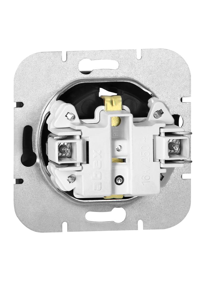 Gniazdo pojedyncze podtynkowe 2P+Z Schuko Onyx, 16A, 250V, PT-17O, czarny OR-OE-7505(GS)/B ORNO