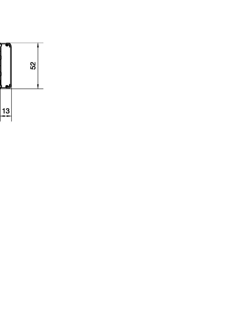 tehalit.ateha Kanał 12x50 L=2,0m, biały ATA125009016 HAGER