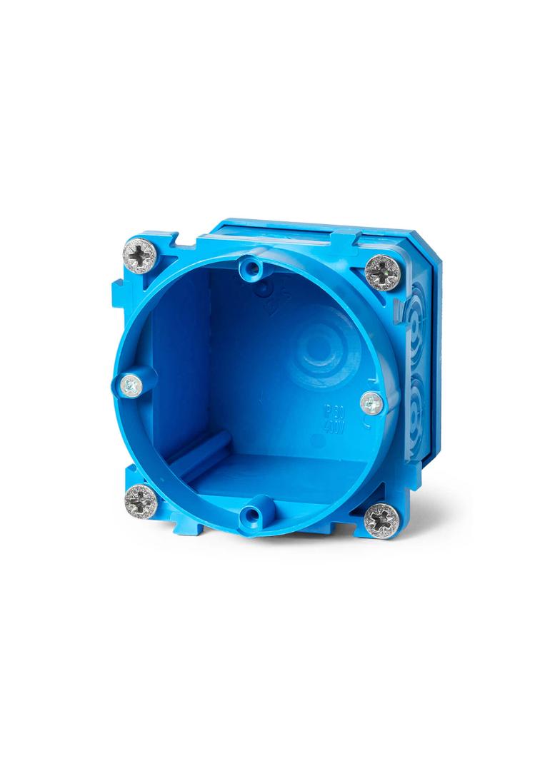 PDD60 Puszka inst. do pustych ścian (montaż w domach z drewna), z pokrywą