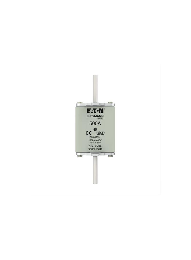 FUSE GG NH2C/P HICAP 500A500V Wkładka NH2 500A 500V GL/GG podwójny wskaźnik 500NHG2B EATON