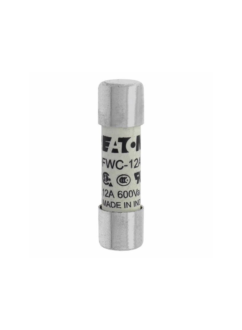 12AMP 600V AC UL FERRULE 10x38MM FUSE Wkładka szybka 12A AC 600V 10x38 mm aR UL FWC-12A10F EATON