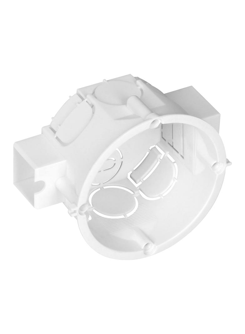 Puszka podtynkowa 60 mm płytka szeregowa, biała