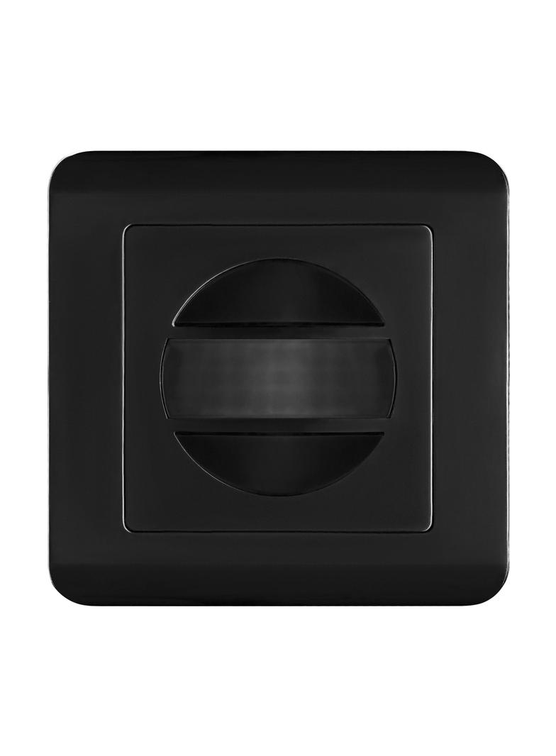 Czujnik ruchu 2 żyłowy 160st. IP20 300W do puszki czarny ORNO