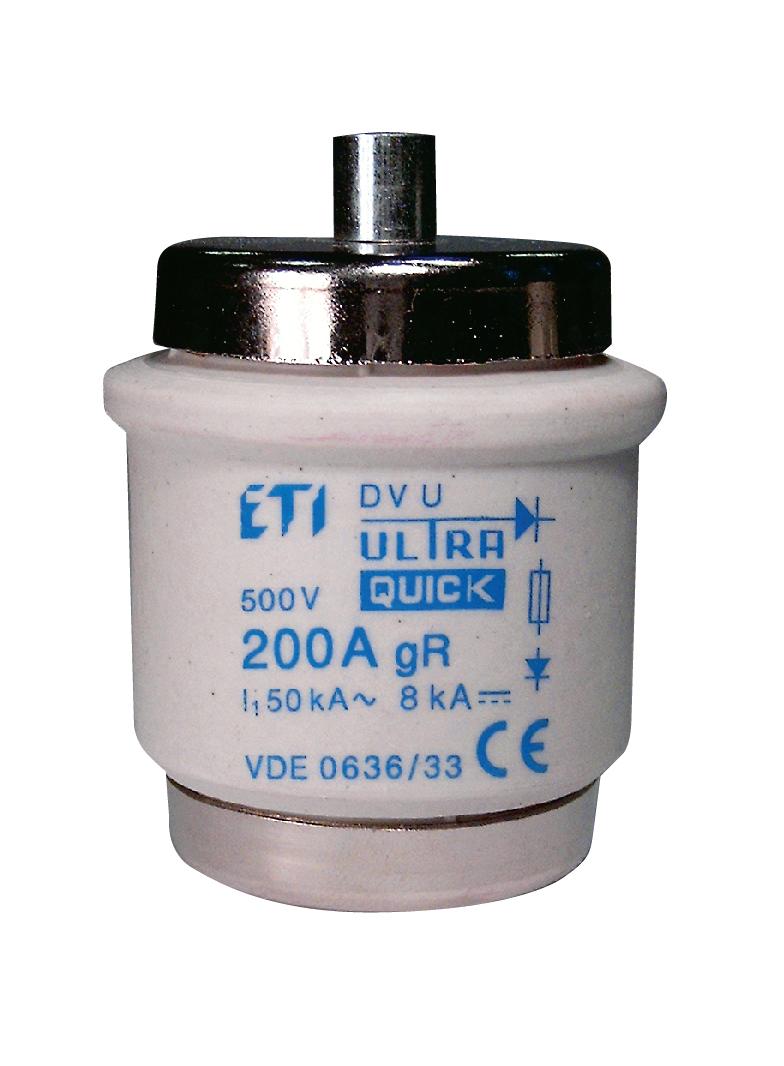 Wkładka topikowa ultraszybka DV UQ gR 160A 500V 004325002 ETI