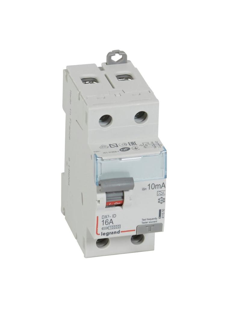 Wyłącznik Różnicowoprądowy P 302 2P 16A 10Ma Typa DX3 411550 LEGRAND