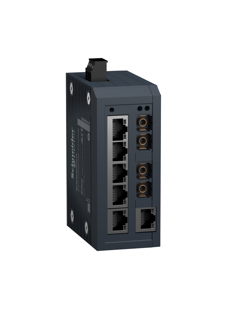Modicon Switch Niezarządzalny - 6TX/2FX-MM