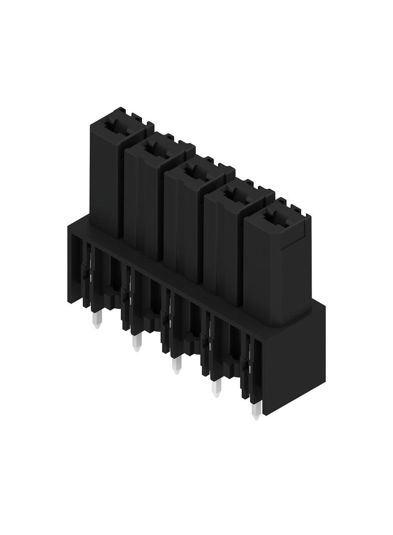 BVL 7.62HP/05/180 3.5SN BK BX Złącze wtykowe płytek drukowanych /50szt./ WEIDMULLER