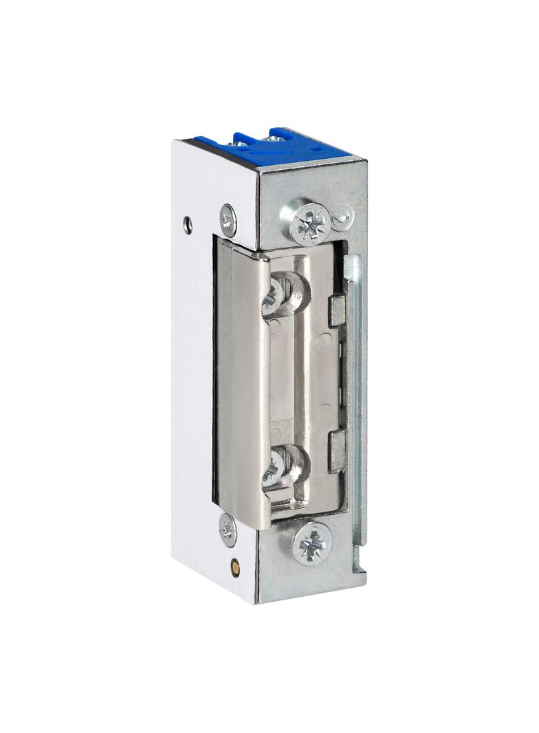 Elektrozaczep symetryczny bez pamięci, bez blokady, regulacja zapadki, niskoprądowy, 280mA dla 12VDC