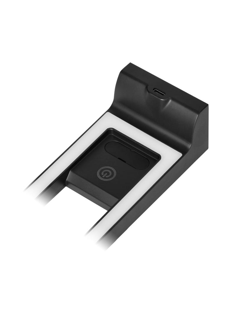 ARTUS zestaw 3 lamp podszafkowych LED, 3x3W, 3x225lm, 4000K, z włącznikiem dotykowym i USB, czarne