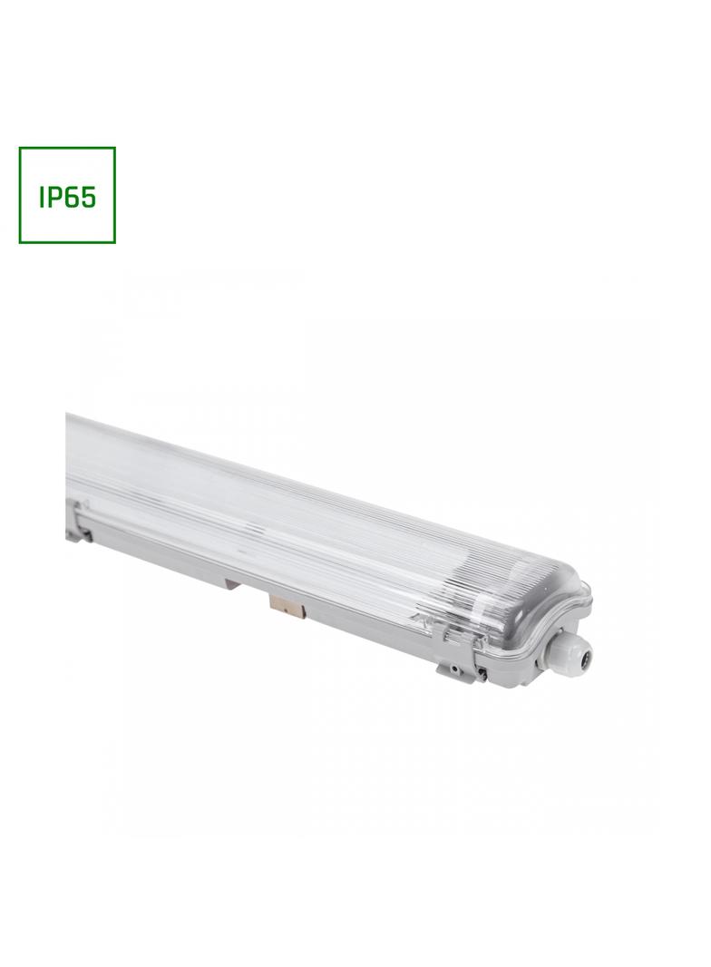 Limea LED TUBE 2x60 IP65, korpus ABS, klosz PC, zasilanie jednostronne
