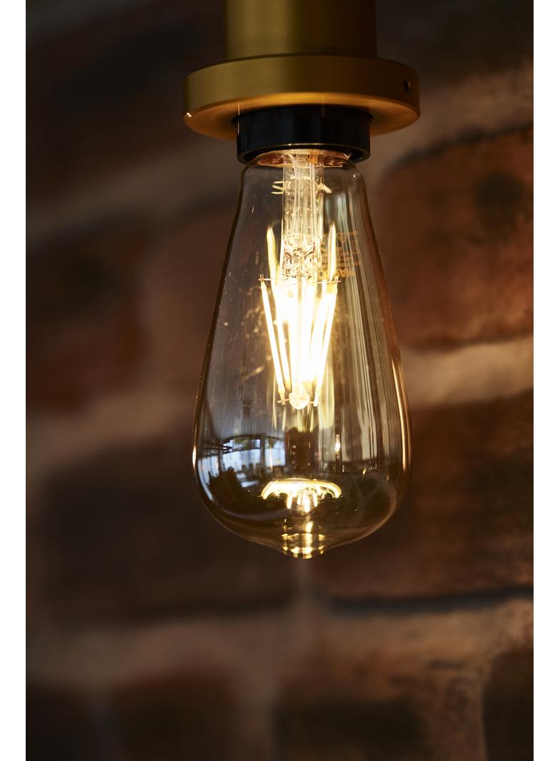 Lampa LED Vintage 1906 CL GLOBE200 Filament szkło przezroczyste GOLD 28 non-dim 5W 820 E27