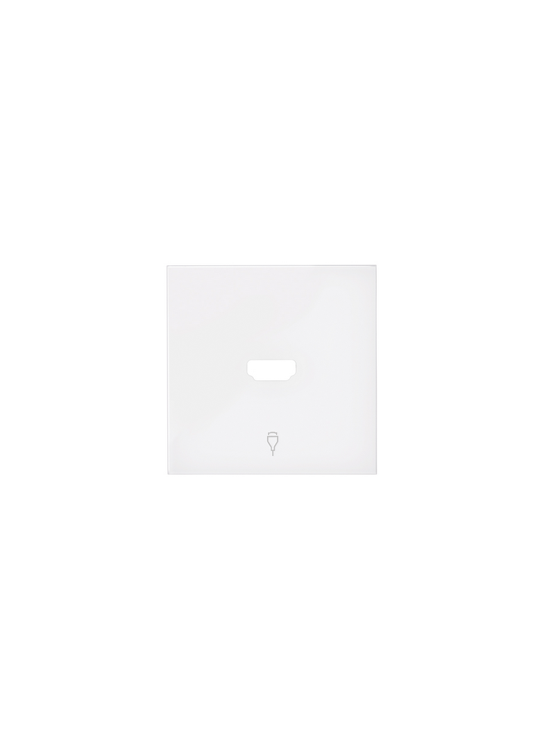 Simon 100 Pokrywa gniazdo HDMI pojedynczego biały mat 10001094-230 KONTAKT