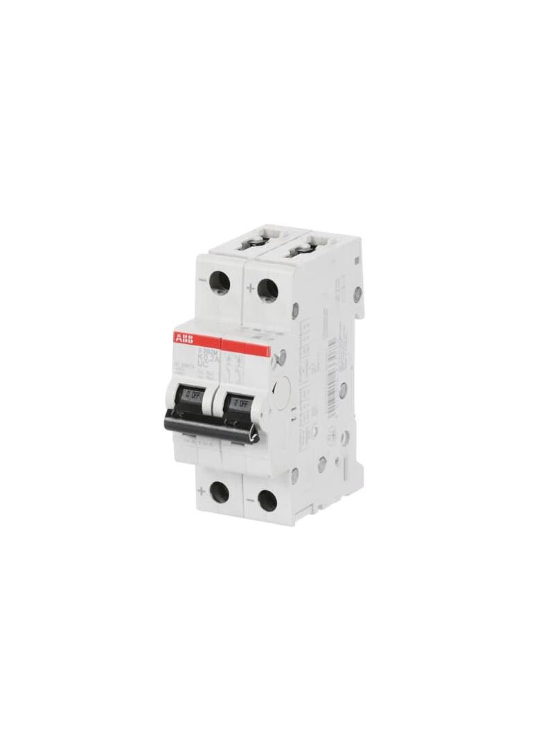 S202M-K0.2UC Wyłącznik nadprądowy 10kA AC/DC 2P K0.2A 2CDS272061R0087 ABB