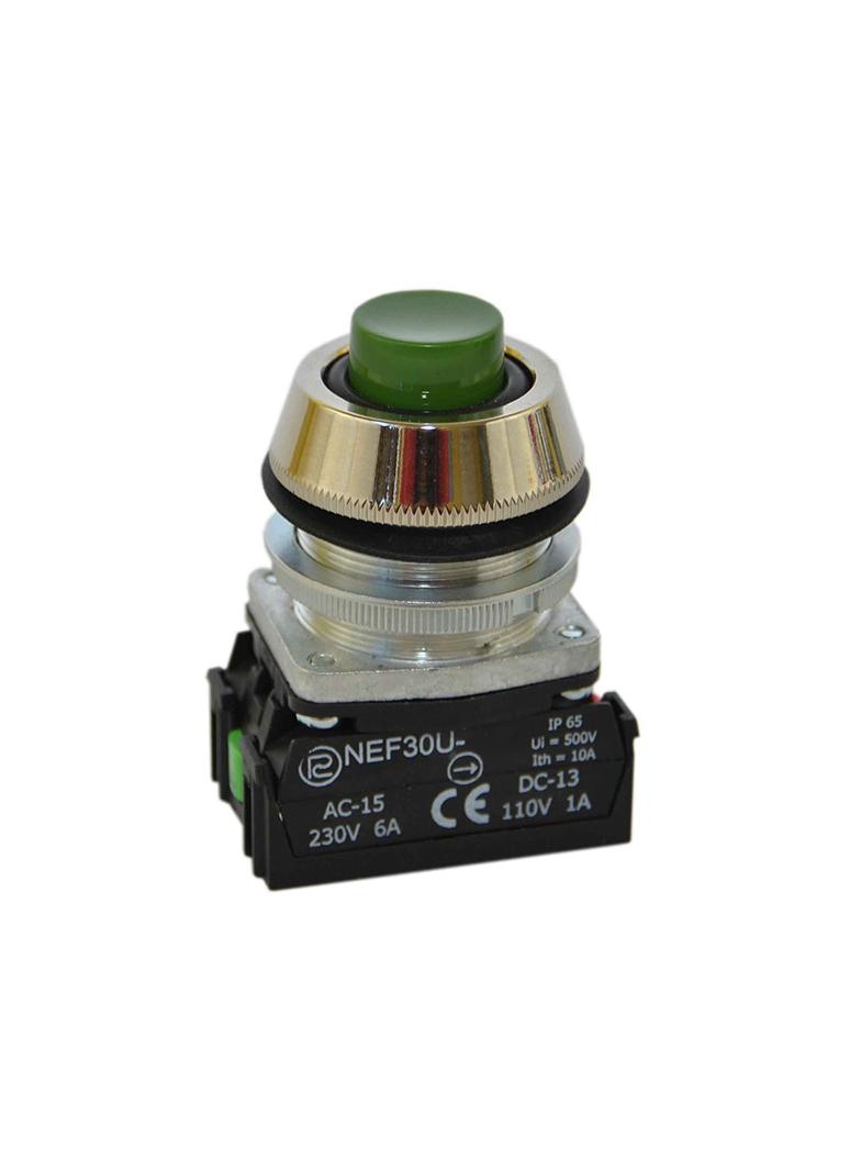 Przycisk NEF30-UWX zielony W0-NEF30-UW X Z PROMET