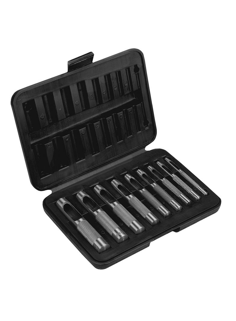 Wycinaki do otworów, zakres 3-12 mm, 9 szt.