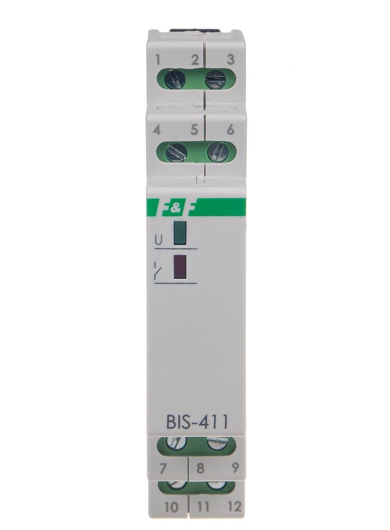 Przekaźnik bistabilny 230V 2Z BIS-411 2Z montaż na szynie DIN BIS-411-2Z F&F