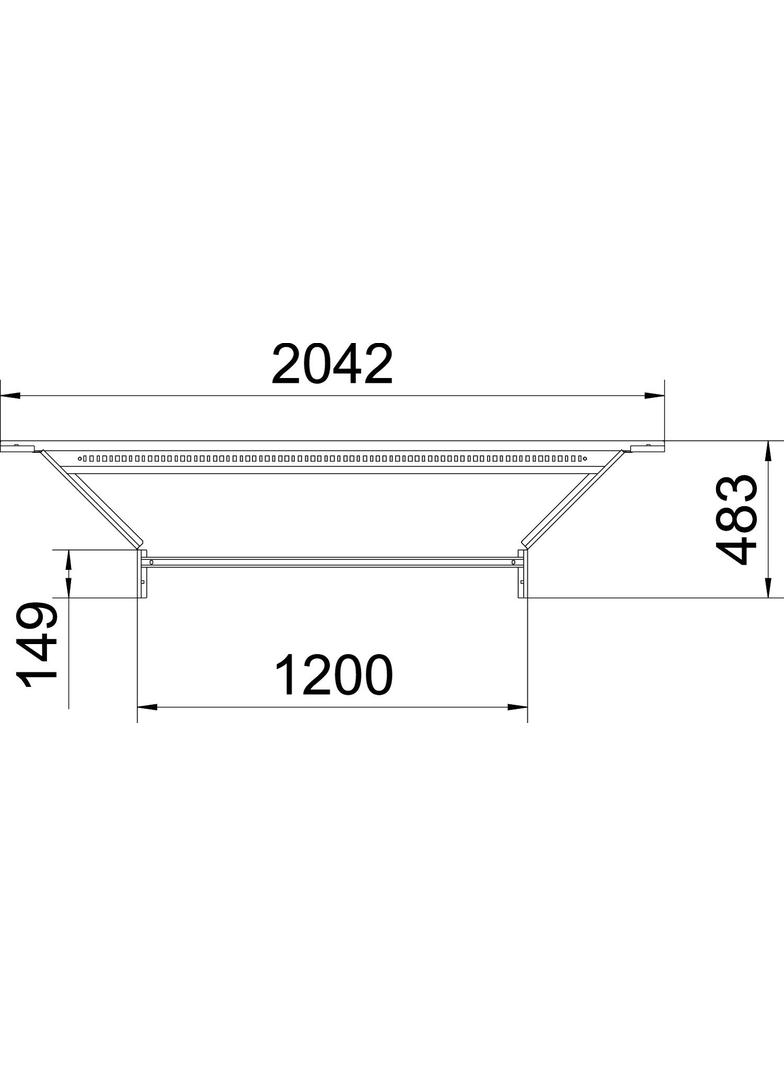 SLAA 11120 R3 FT Trójnik dostawny drabin kabl.