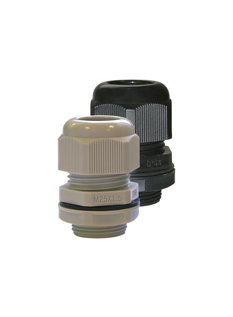 Dławnica IP68 M16 jasno szara "przemysłowa"