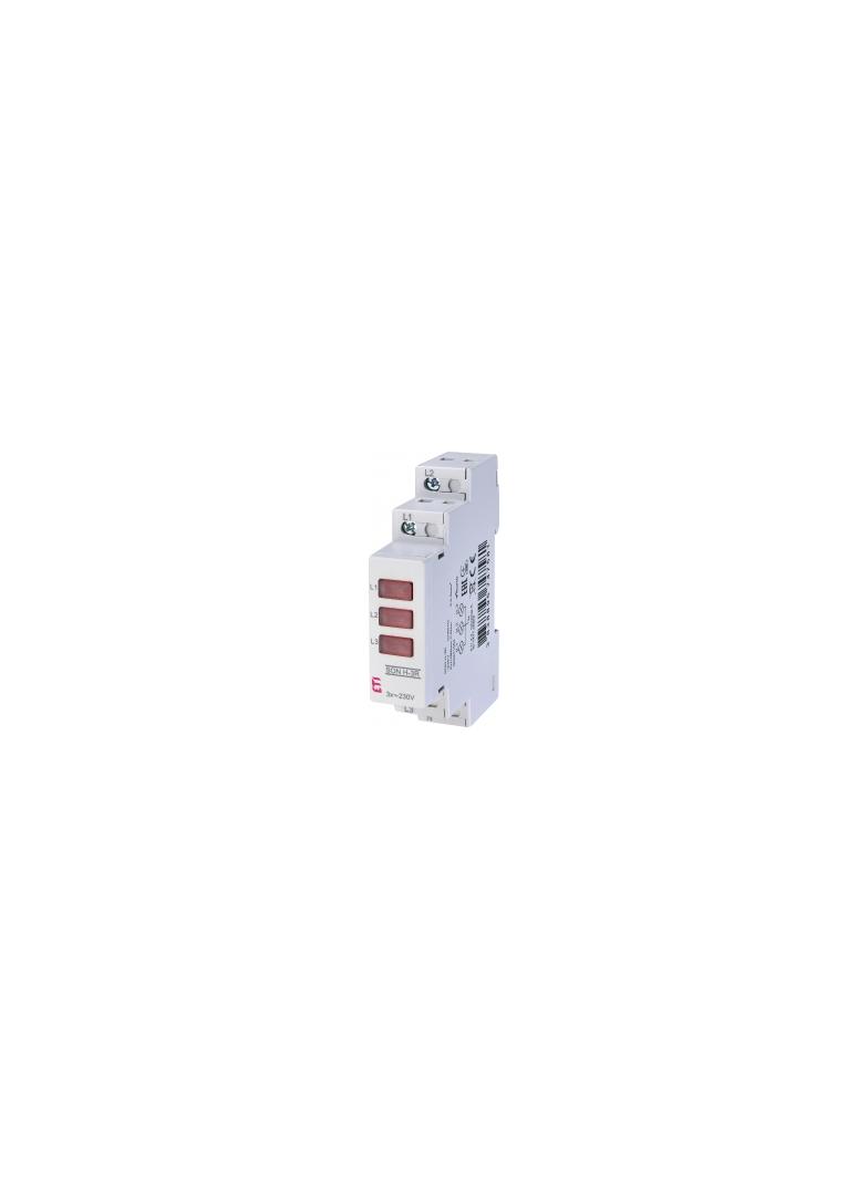 Sygnalizator obecności napięcia (3 x czerwona LED) SON H-3R 002471552 ETI