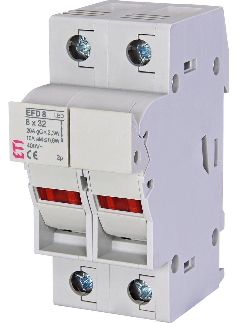 Rozłącznik bezpiecznikowy EFD 8 2P LED 002520013 ETI