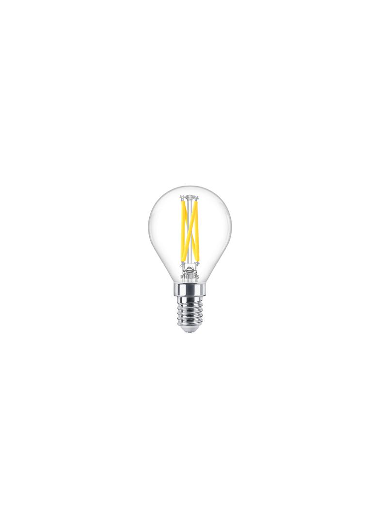Żarówka LED ściemnialna Kulka 2,5W=25W 340lm / 2200K/2700K LEDLusterDT 2,5-25W E14 927 P45 5 lat gw. 9,29003E+11 PHILIPS