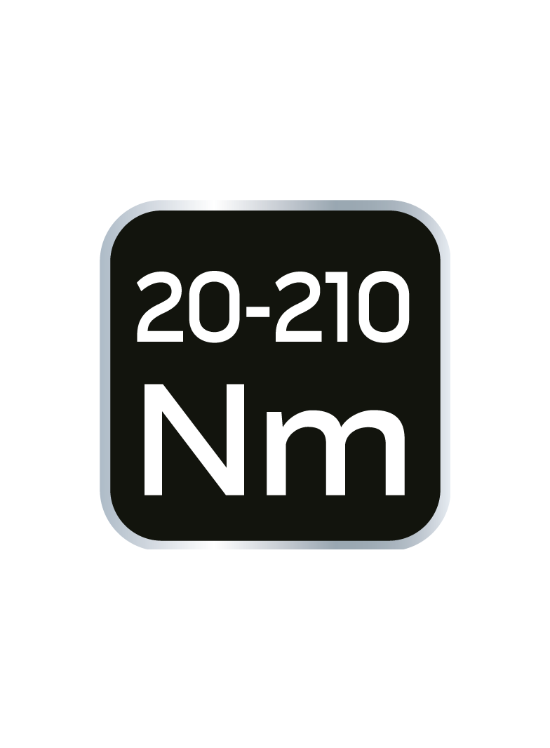 Klucz dynamometryczny 1/2", 20-210 Nm