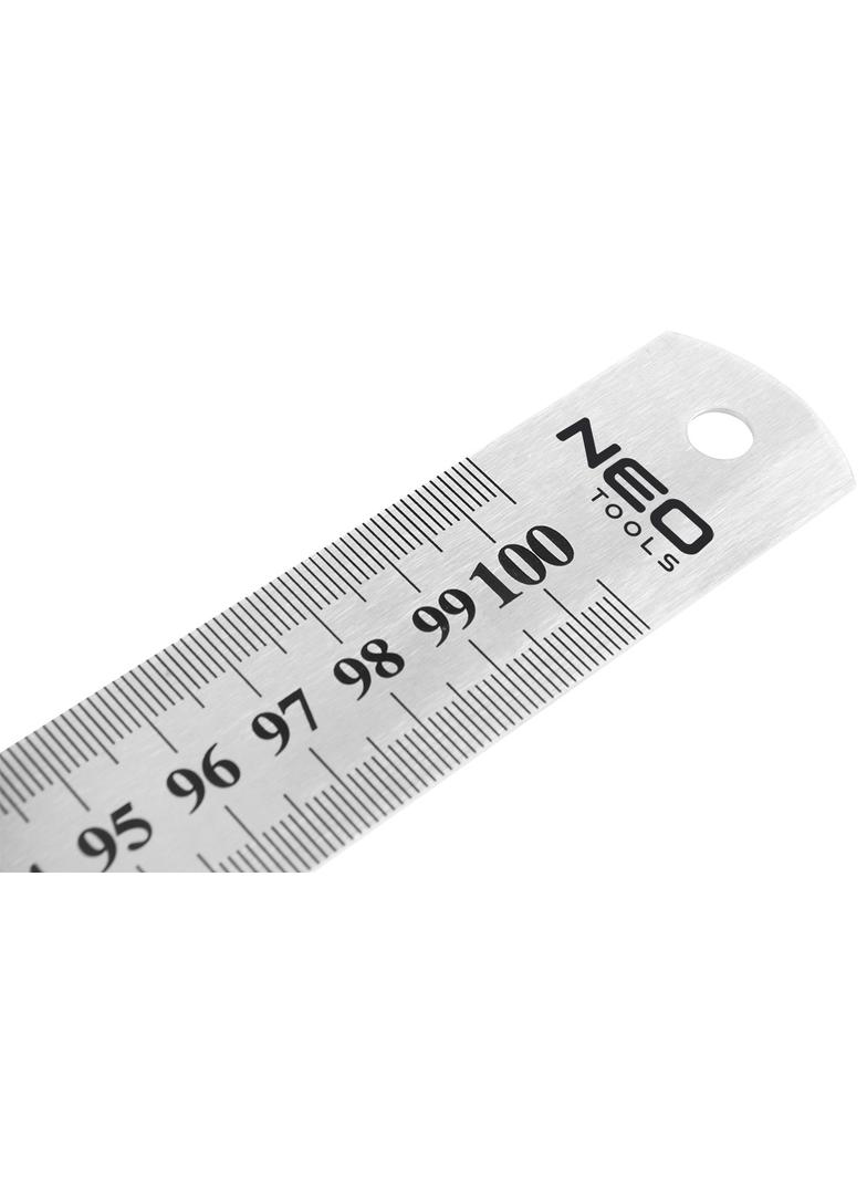Przymiar liniowy 100 cm, stal nierdzewna