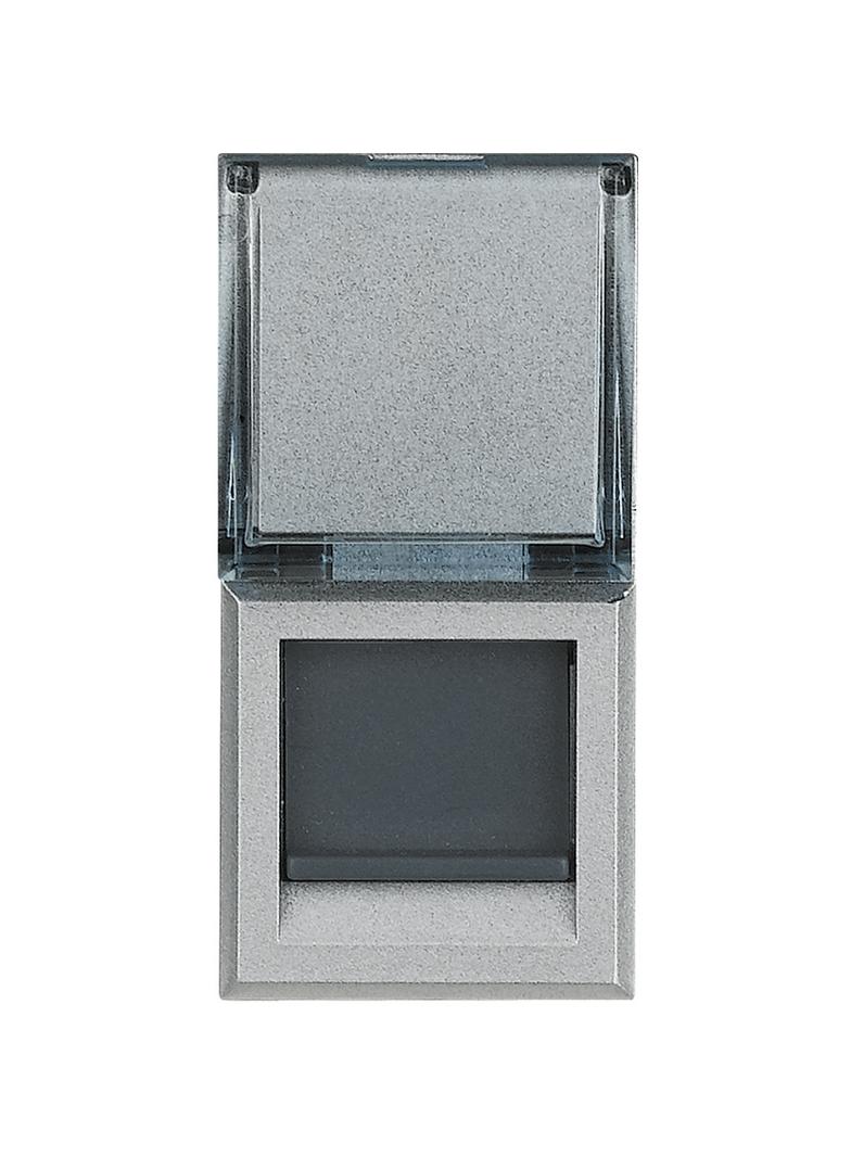 AXOLUTE - GNIAZDO RJ45 CAT 6 UTP ALUMINIUM, Bticino