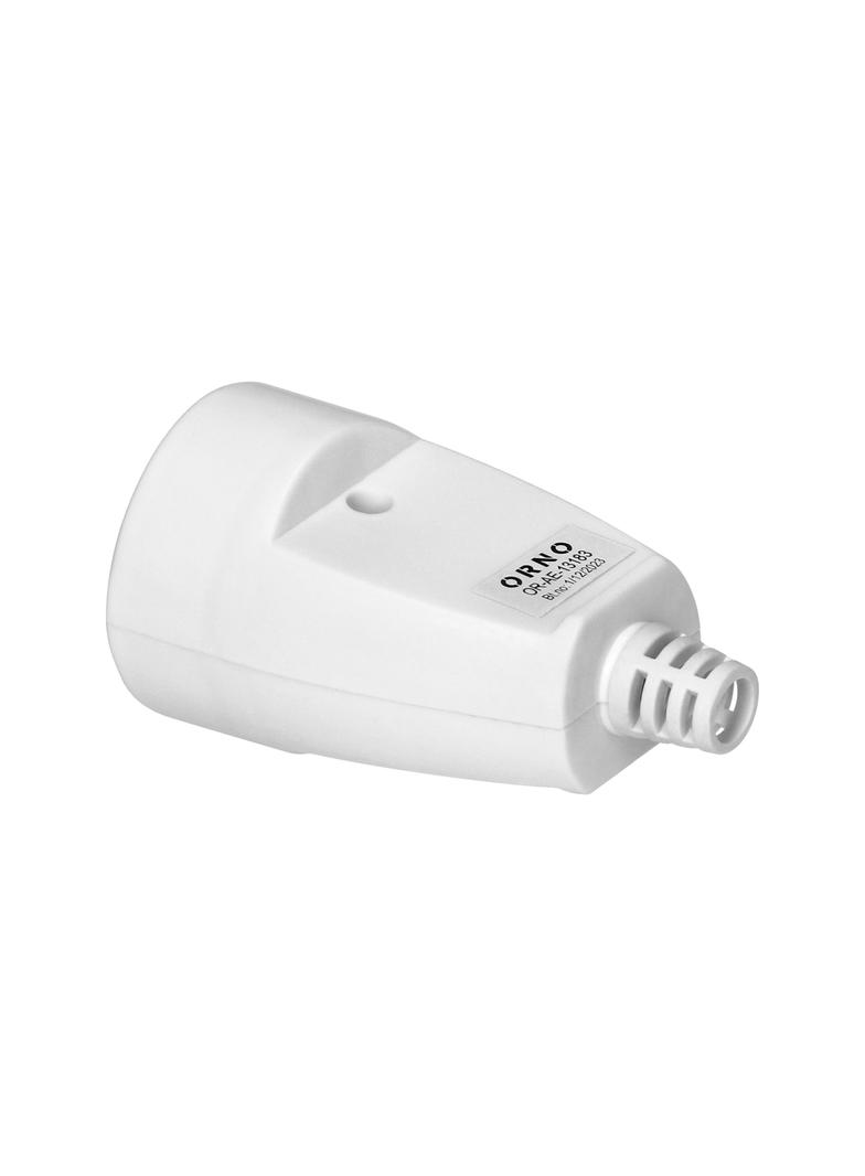 Gniazdo przenośne pojedyncze rozbieralne, 16A, 250V, 2P+Z, białe OR-AE-13183 ORNO