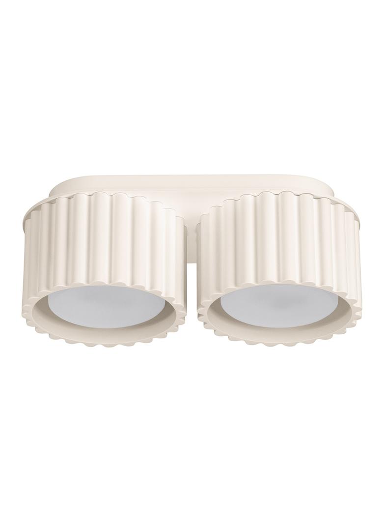 SOLLUX Plafon AURA 2 beżowy Gx53 ; SL.1793