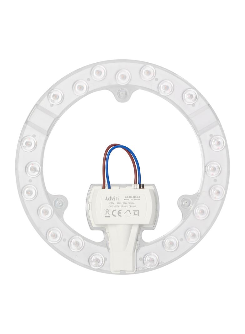 AVIS II LED 18W panel świetlny 1650lm 3000K 3 neodymowe magnesy O 176 AD-SW-6274L3 ORNO