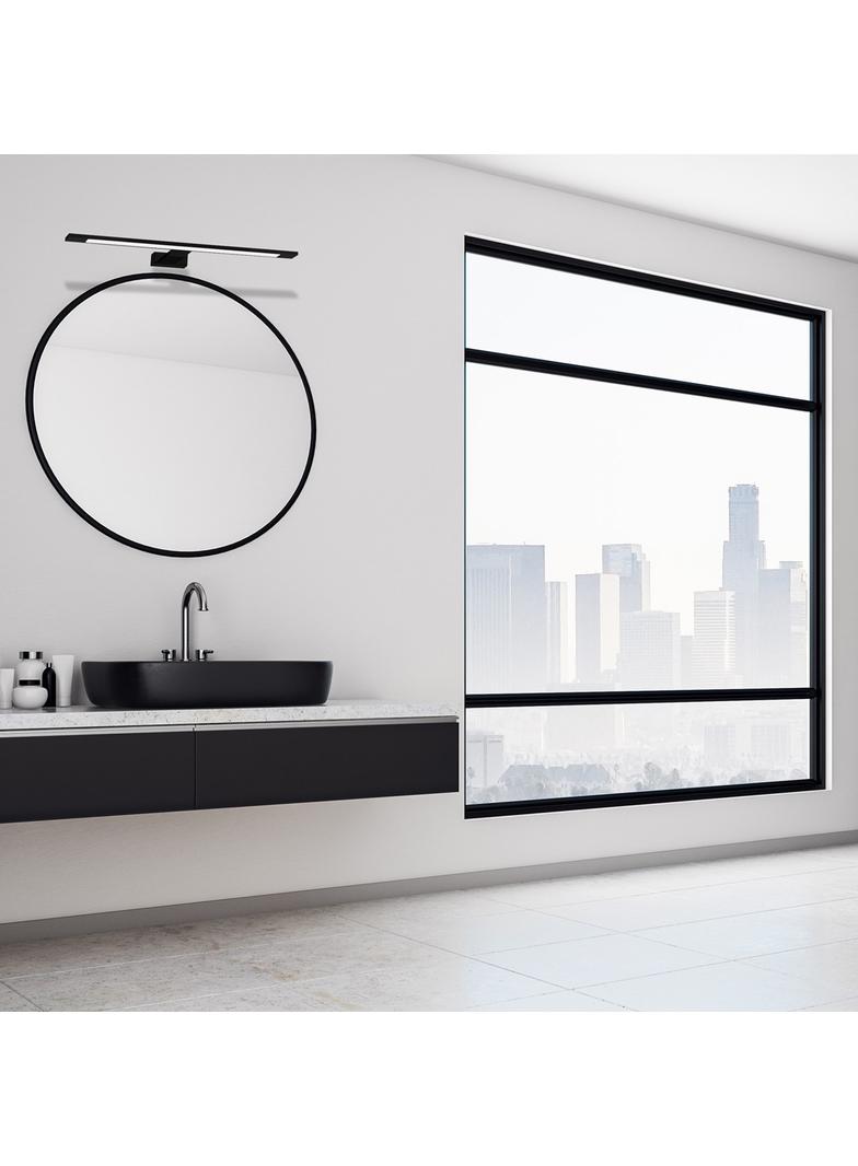 Milagro kinkiet łazienkowy nad lustro LED Shine Black 12W 840lm 4000K IP44 ML5570