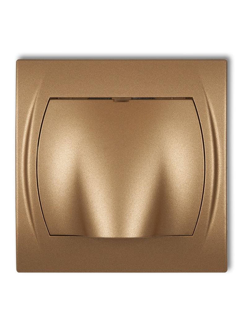 LOGO Wypust kablowy złoty metalik