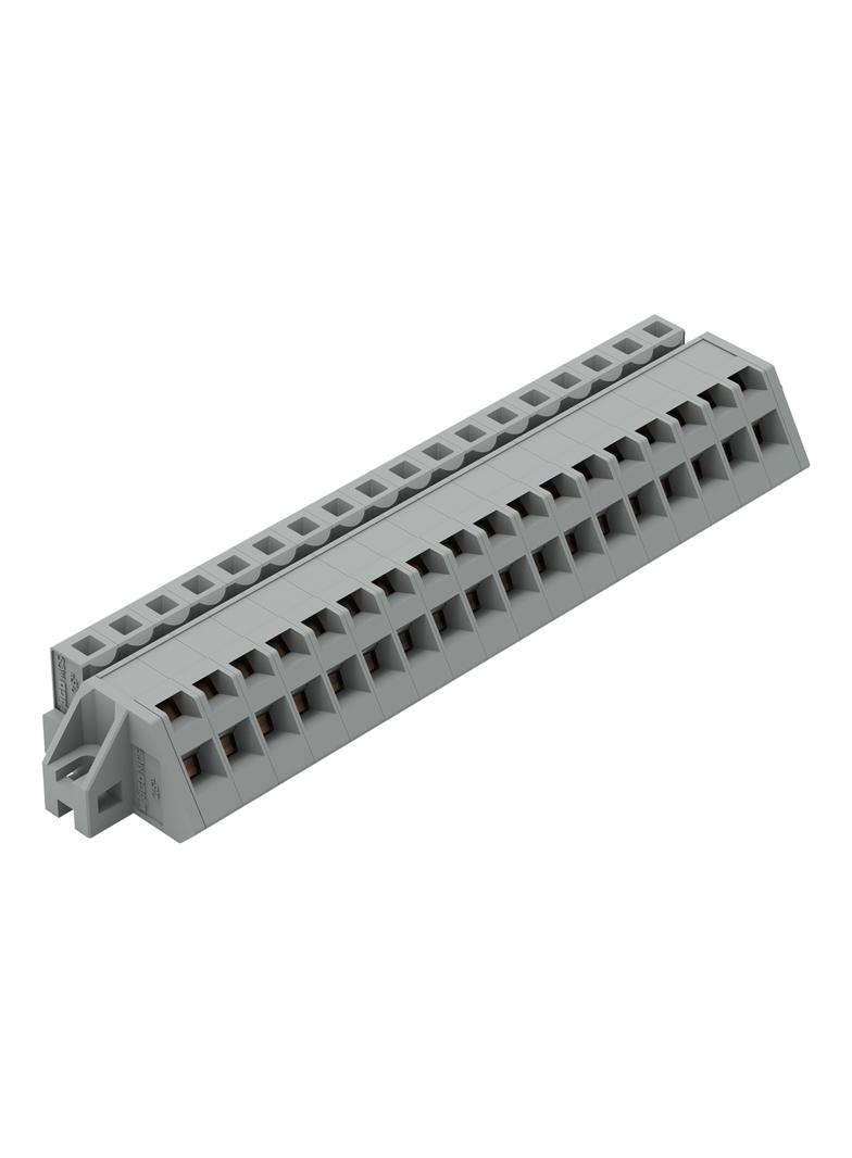 MCS-MIDI Classic gniazdo kątowe 18-bieg. szare raster 5 mm /10szt./ WAGO