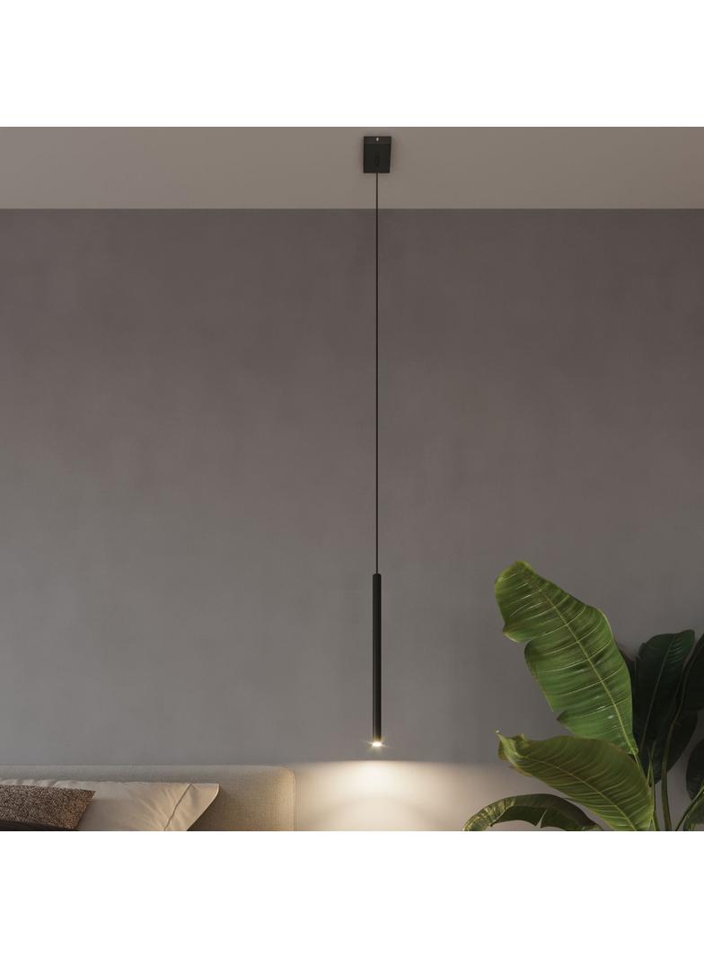 Sollux Lampa wisząca PASTELO 5 czarna SL.0472