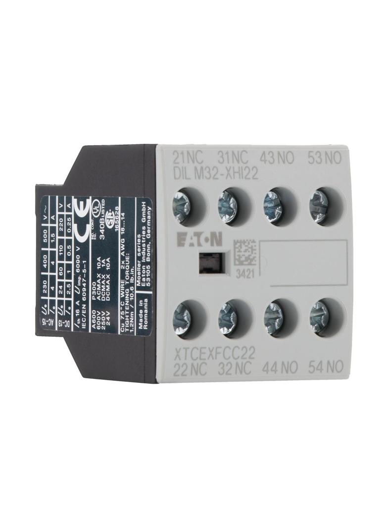 Styk pomocniczy 2Z 2R montaż czołowy DILM32-XHI22 277377 EATON