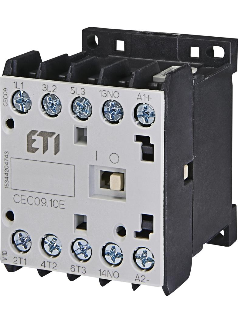 Stycznik silnikowy miniaturowy CEC09.10-110V-50/60HZ 004641065 ETI