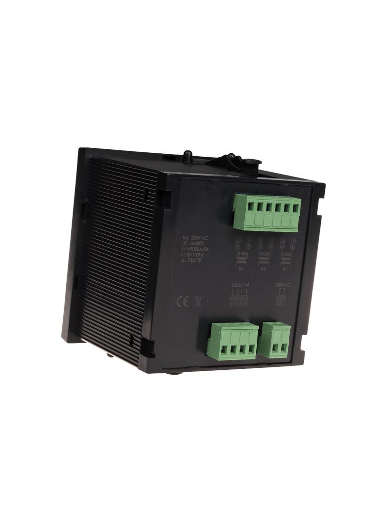 WIELOFUNKCYJNY CYFROWY MULTIMETR WARTOŚCI PARAMETRÓW SIECI, PANELOWY 96X96MM