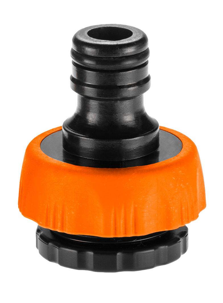 Zestaw ze zraszaczem prostym, złaczkami i przyłaczem do kranu 1/2"