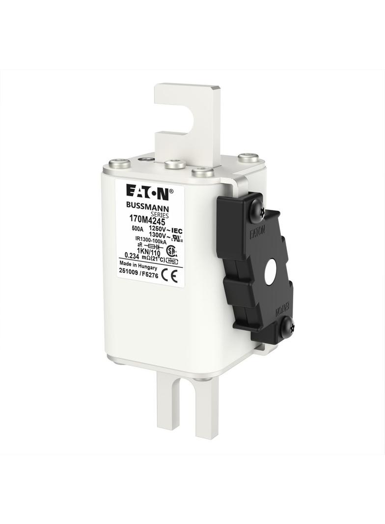 FUSE 500A 1250V 1KN/110 AR CU Wkładka szybka 500A AC 1250V rozmiar 1 53x69x138 mm aR DIN I 170M4245