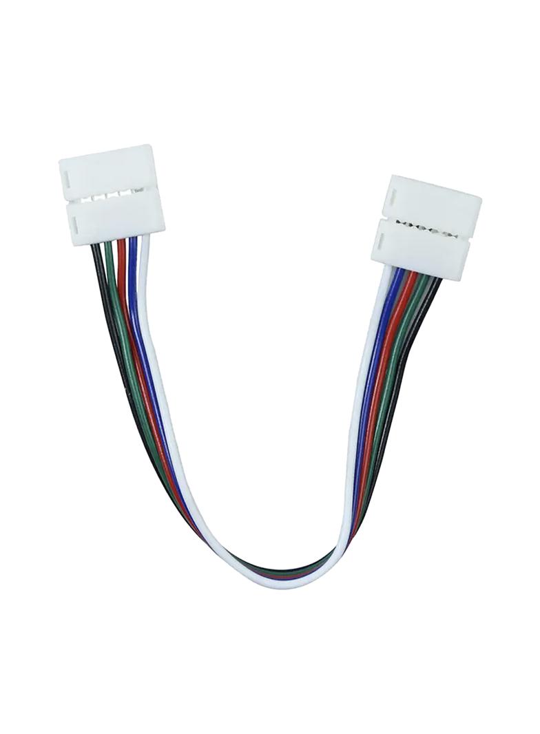 Złączka LED RGBW 12mm dwustronna z przewodem